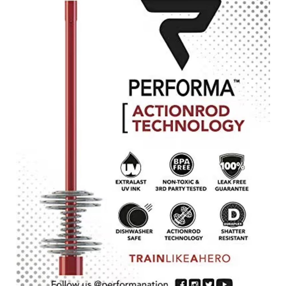 Supergirl Performa Perfect Shaker Sports Bottle - Picture 9 of 9